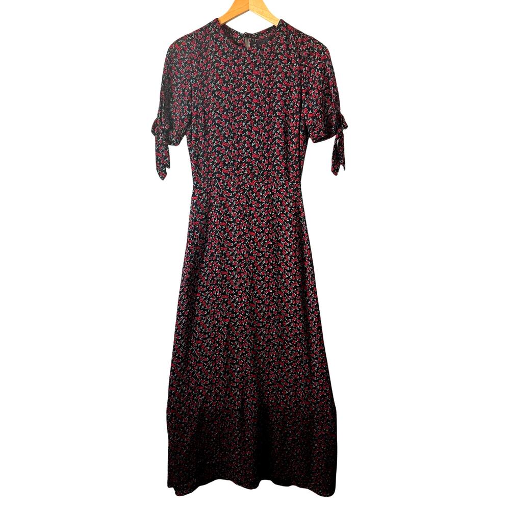 Reformation Floral Amsterdam Maxi Dress Womens Size 0 Ditsy Floral Long Modest